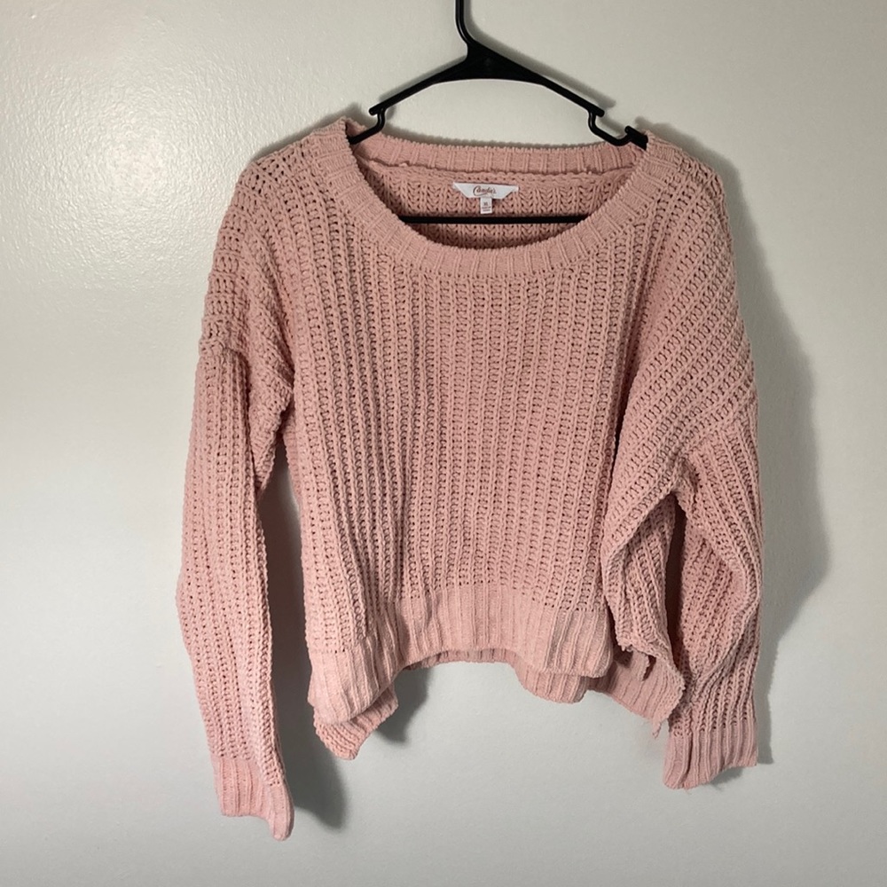 Candie’s Junior pink sweater